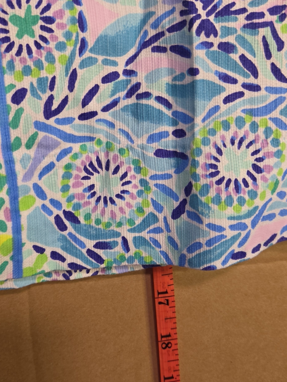 Lilly Pulitzer skort women Marigold Blue Ibiza Open Water 8 - Picture 4 of 5